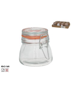 TARRO HERMETICO CRISTAL JUANA ANCHO 150ML