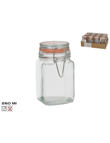 TARRO HERMETICO CRISTAL JUANA 260ML