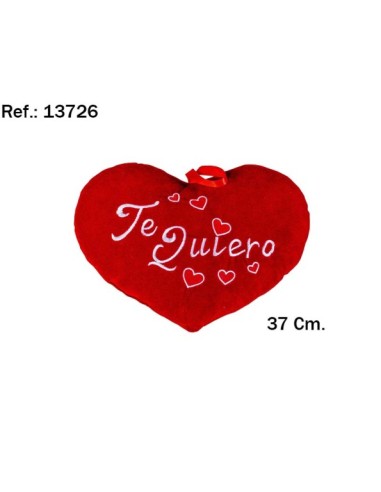 CORAZON TE QUIERO CORAZONES PEQ. 37CM.
