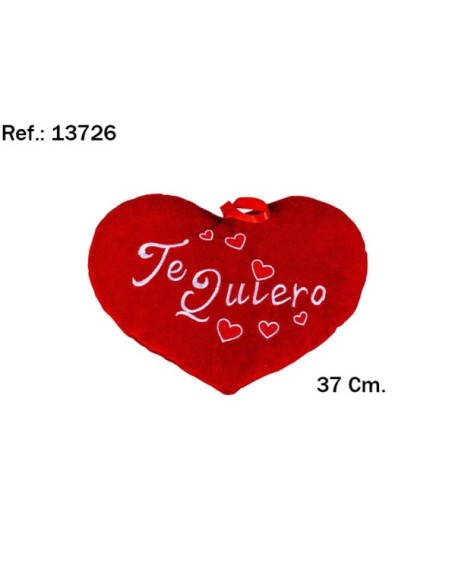 CORAZON TE QUIERO CORAZONES PEQ. 37CM.
