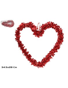 CORONA ESPUMILLON CORAZON 34,5X28 CM