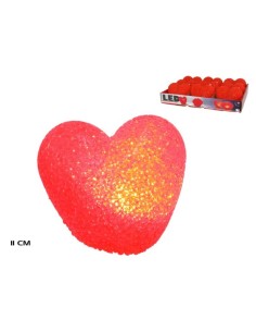 CORAZÓN LUZ LED 11 CM