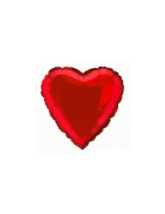 GLOBO CORAZON ALUMINIO 36CM