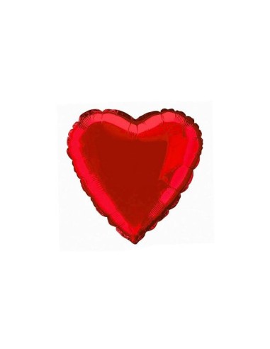 GLOBO CORAZON ALUMINIO 36CM