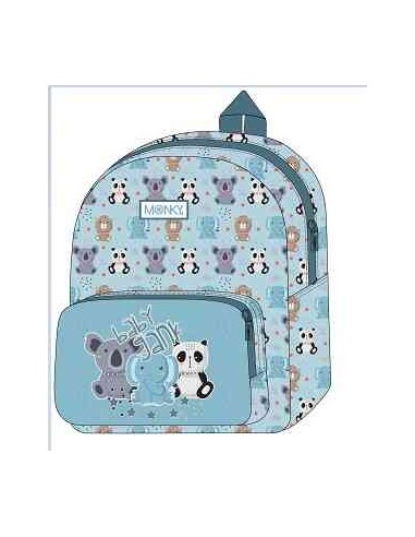 MOCHILA MONKY ZOO MOCHILA C/BOLS