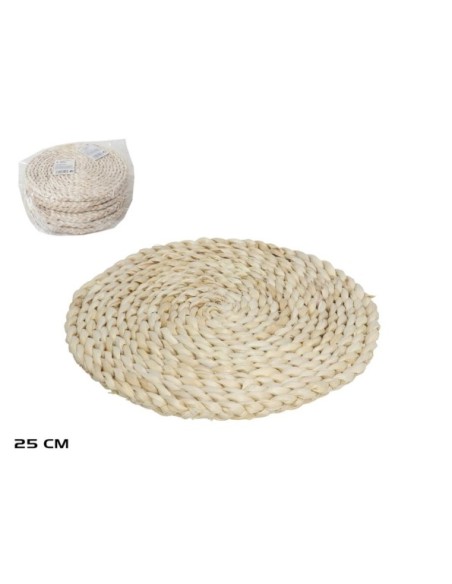 SALVAMANTEL TRENZADO 25CM