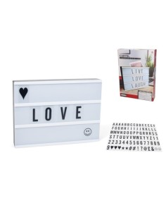 CARTEL LUMINOSO 90 CARACTERES