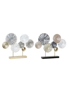 DECORACION METAL 65,5X9X49 CIRCULOS 2 SURT.