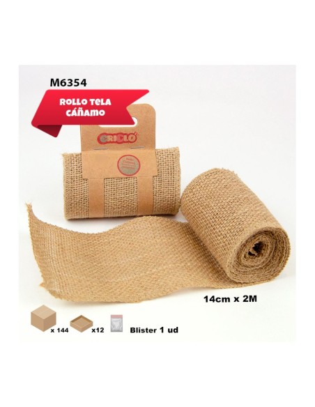 ROLLO DE CAÑAMO 14CMX2M
