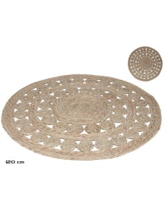 ALFOMBRA RAFIA NATURA DIAM 120CM