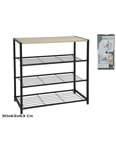 ZAPATERO YUKA 4 ALTURAS 63X63X30 CM