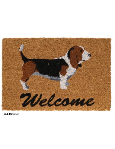 FELPUDO COCO 40X60CM WELCOME DOG