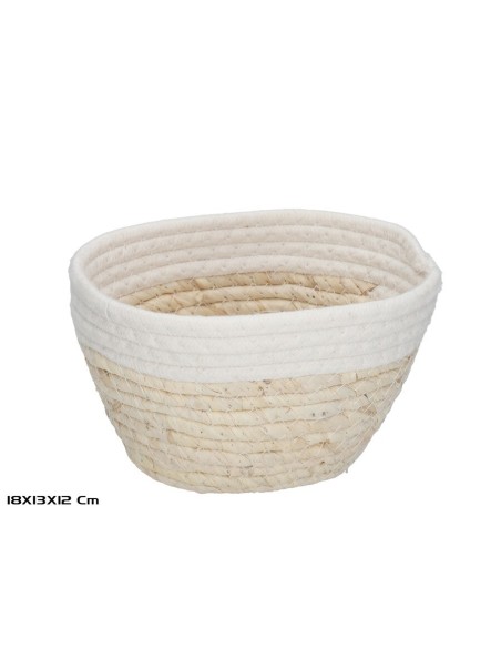 CESTA LIFE 18X13X12 BLANCA