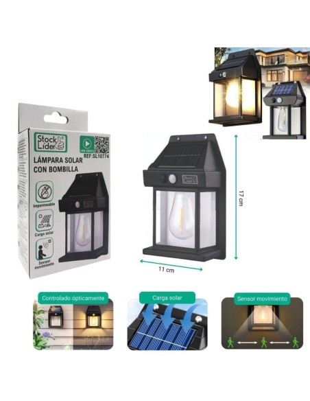 SL10774 LAMPARA SOLAR