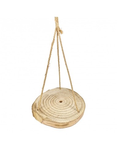 SLICE PAULOWNIA COLGANTE Ø25x3-55CM NATURAL