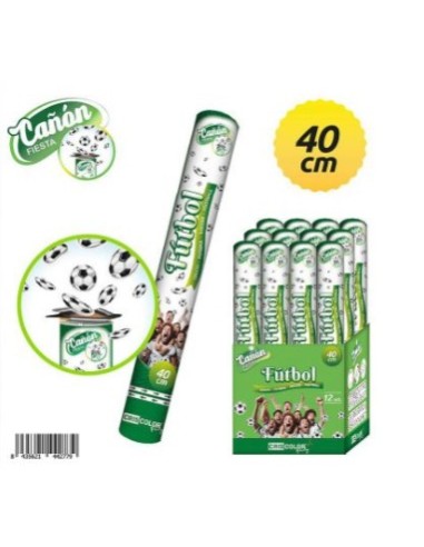 [44277] CAÑON FIESTA FUTBOL 40CM