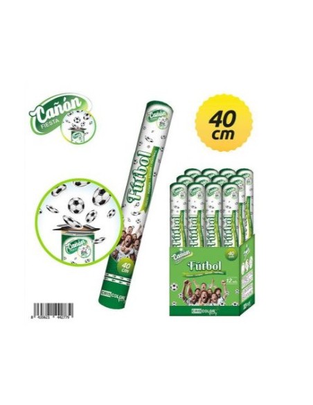 [44277] CAÑON FIESTA FUTBOL 40CM