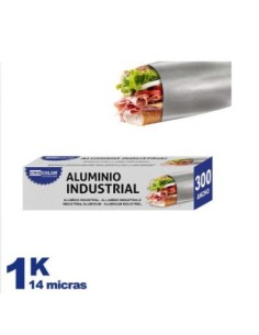 [43697] ALUMINIO INDUSTRIAL 30CM X 1KG 14 MICRAS