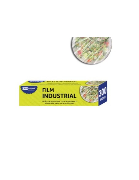 [43408] FILM INDUSTRIAL TRANSPARENTE 30CM X 300MTRS