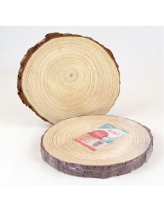 DISCOS DE MADERA 19 A 21CM