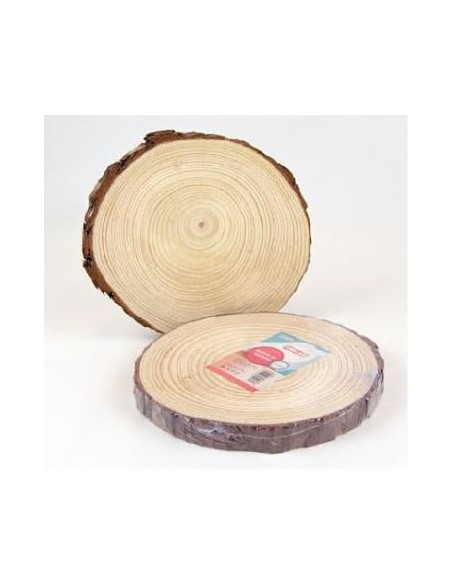 DISCOS DE MADERA 19 A 21CM