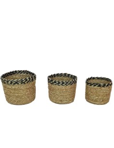 CONJUNTO CESTAS 18x18cm