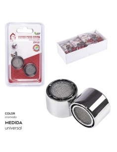 SET-2 FILTROS DE GRIFO ROSCA INTERIOR