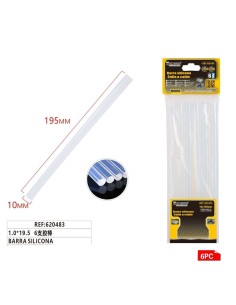 BARRA DE SILICONA 1,0X19,5 6PC