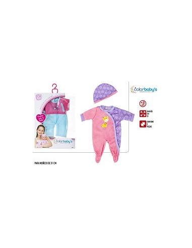 TRAJES BEBE 31CM 2/S - COLORBABYS