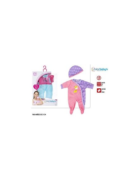 TRAJES BEBE 31CM 2/S - COLORBABYS