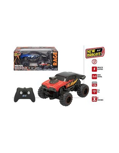 COCHE RC 1:24 MEGA MUSCLE 2/S