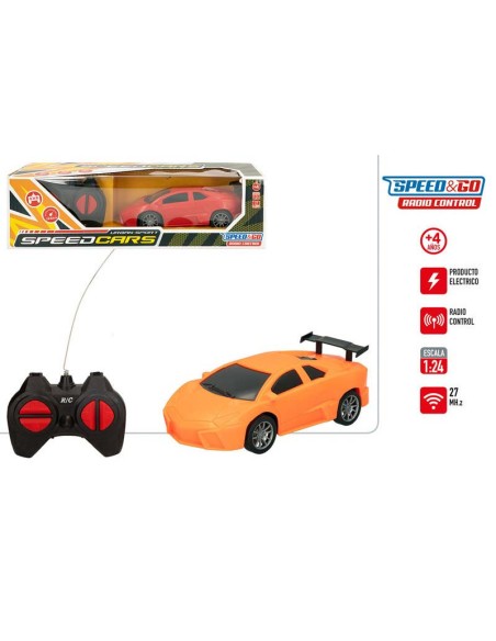 R/C SPEED&GO-COCHE 1:24 4 FUNCIONES (47523)