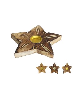 PLATO ESTRELLA CONO 9CM