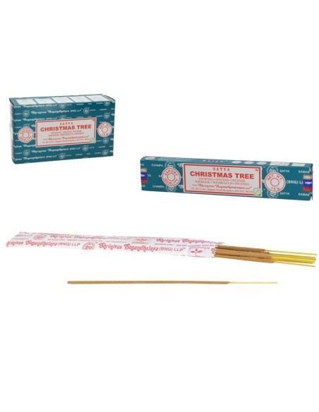 INCIENSO 15G 12 STICKS SATYA CHRISTMAS TREE