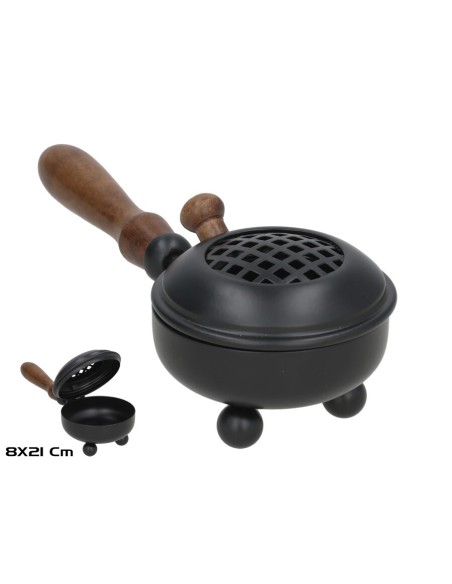 QUEMADOR DE HIERRO C/MANGO 8X21CM