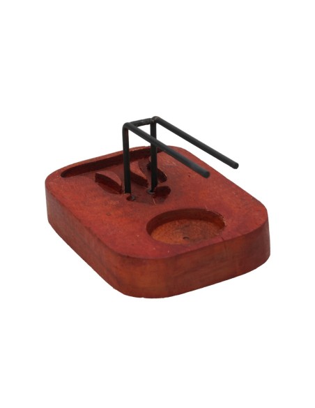 QUEMADOR PARA PALOSANTO E INCIENSO BUDA 13X9X2CM