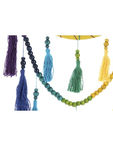 ATRAPASUEÑOS ALGODON MADERA 32X2X85 32 MULTICOLOR