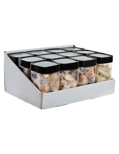 DECORACION CONCHAS 6X6X11 220GR NATURAL