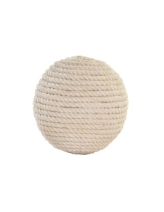 BOLA DECORACION FIBRA 8X8X8 NATURAL