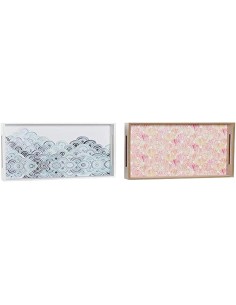 BANDEJA MDF 40X30X5 CONCHAS 2 SURTIDO