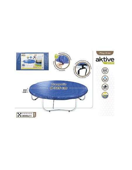 COBERTOR TRAMPOLIN D305 CM-WATERPROOF+PROTECCION UV