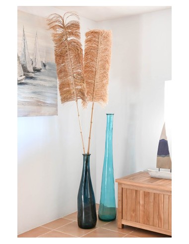 RAMA MENDONG BAMBU 30X2X200 PLUMAS NATURAL