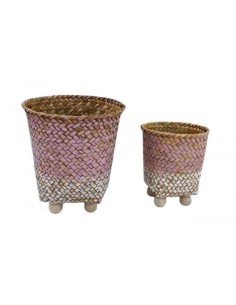 S/2 CESTOS (17*20 / 13*16) (ROSA)