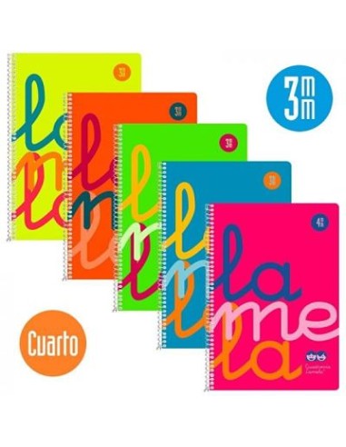 LAMELA 4º 50H CUADRO 3MM TAPA POLIPROPILENO