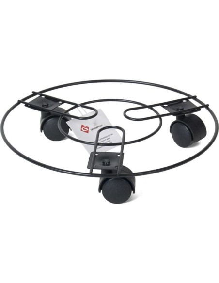 PORTAMACETAS 3 RUEDAS 22.5CM