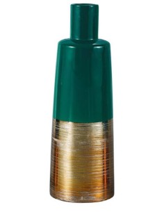 JARRON PORCELANA (Verde Pato) (12*12*35H)