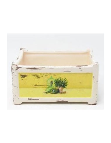 MACETERO DOLOMITE ENVEJECIDO