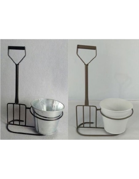 MACETERO FORJA Y METAL DISEÑO RASTRILLO COL SURT