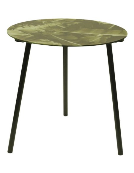 MESA PATA METAL NEGRA SELVA
