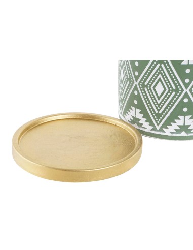 MACETERO CEMENTO 13X13X13 CON PLATO 4 SURTIDO